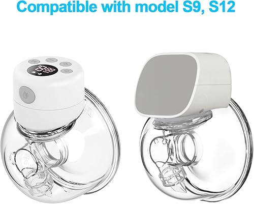 Miniatura 3 de Luxlady Accesorios para extractor de leche eléctrico portátil, válvula de billete de silicona y diafragma, compatible con S9  S12, piezas originales