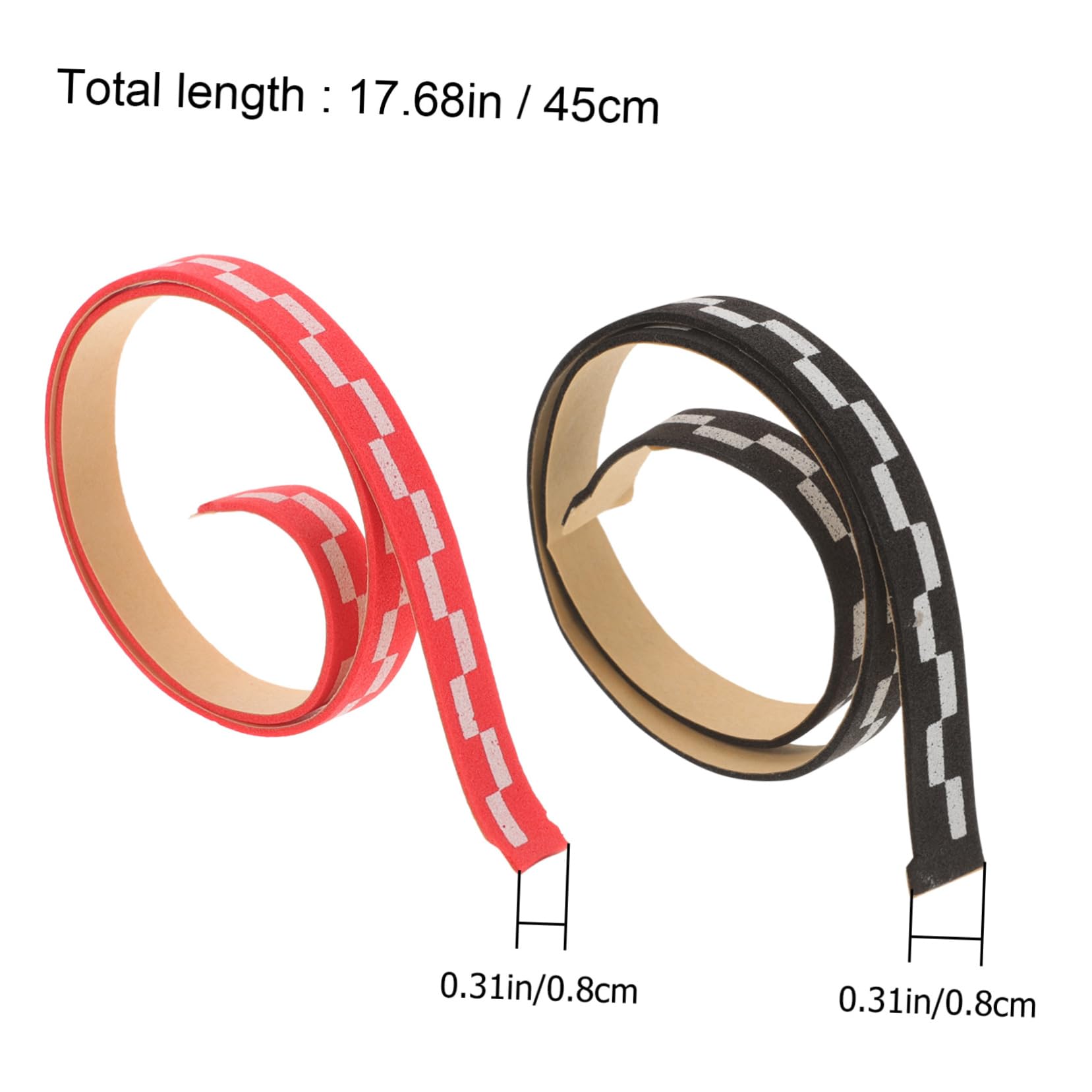 Yardwe 10Pcs Racket Edge Protectors Collision Racket Guard Tape for Table Tennis Easy to Apply Protective Racket Tape Suitable for All Skill Levels