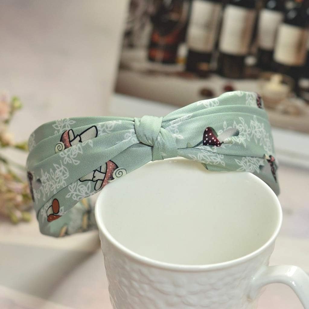 中央に結び目 スモールノットテンペラメント ヘッドバンド ワイドサイド トップノットヘッドバンド プレス ヘアピン ハイエンドカスタ