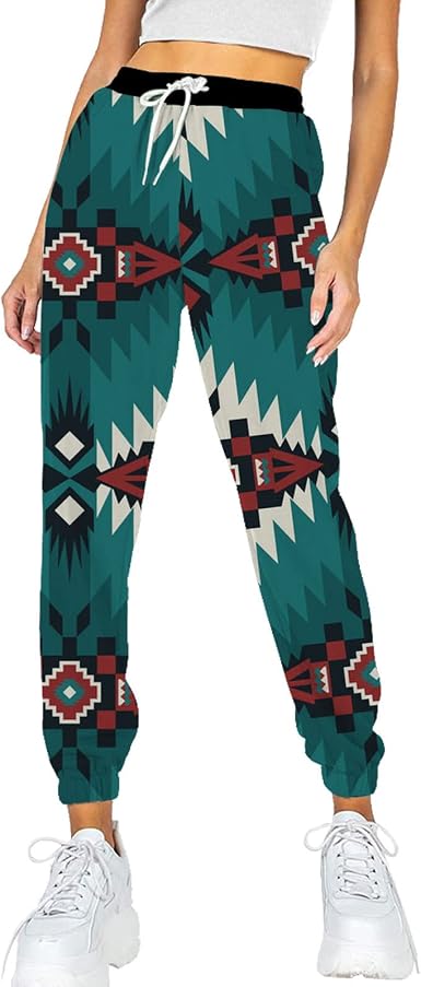 Pocket Trouser Sweatpants Printed Comfy 