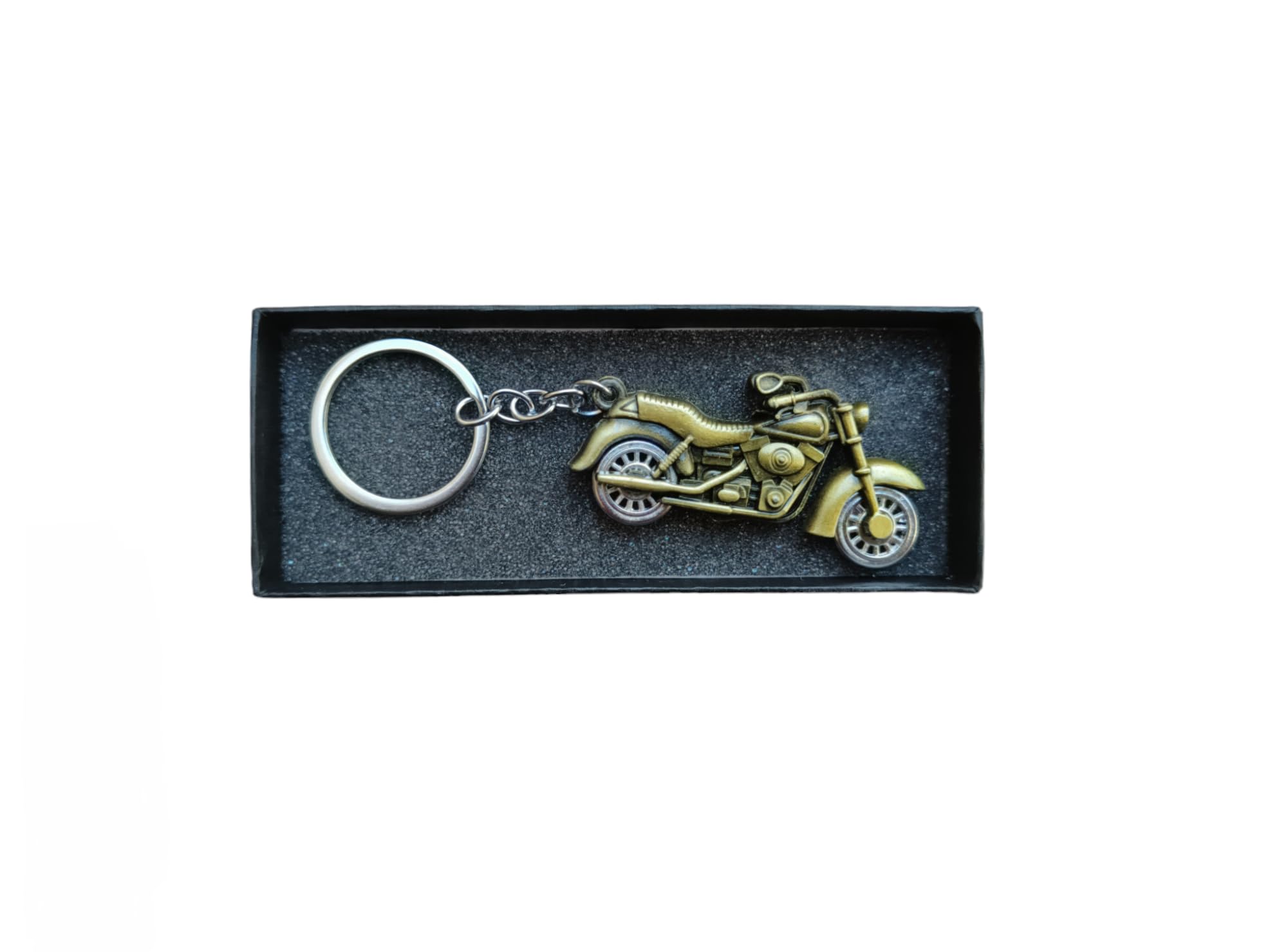 Royal Bullet Antique Bike Key Chain (Green)-picture-48