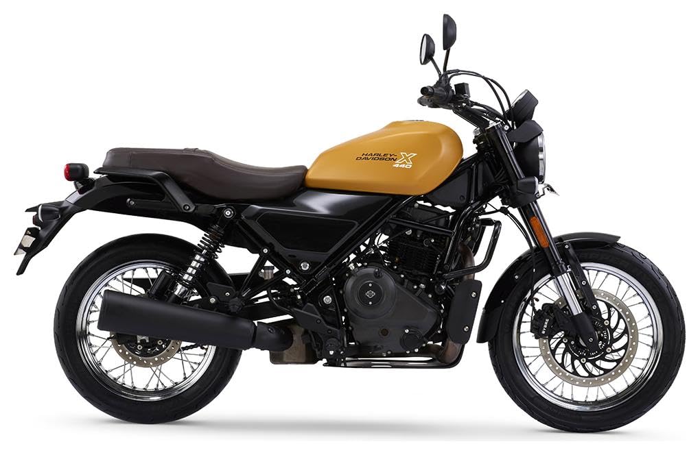 HARLEY-DAVIDSON X440 Denim Motorcycle 440cc Mustard Denim booking for Ex-Showroom | 2 Years RSA & 8 Years Warranty