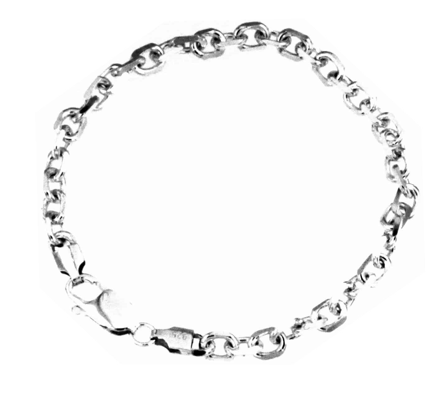 Original italienisches Ankerarmband 925 Silber 5,5mm breit Länge wählbar Silberarmband Armband Damen Herren Schmuck ab Fabrik tendenze Italy