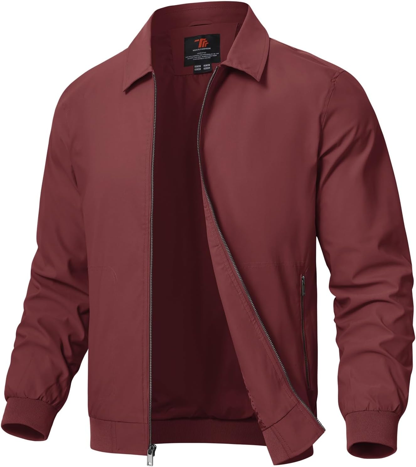 Giacca Leggera Uomo JMIERR - Bomber Sottile Con Tasca Manica - Taglie S-3XL - Foto 5