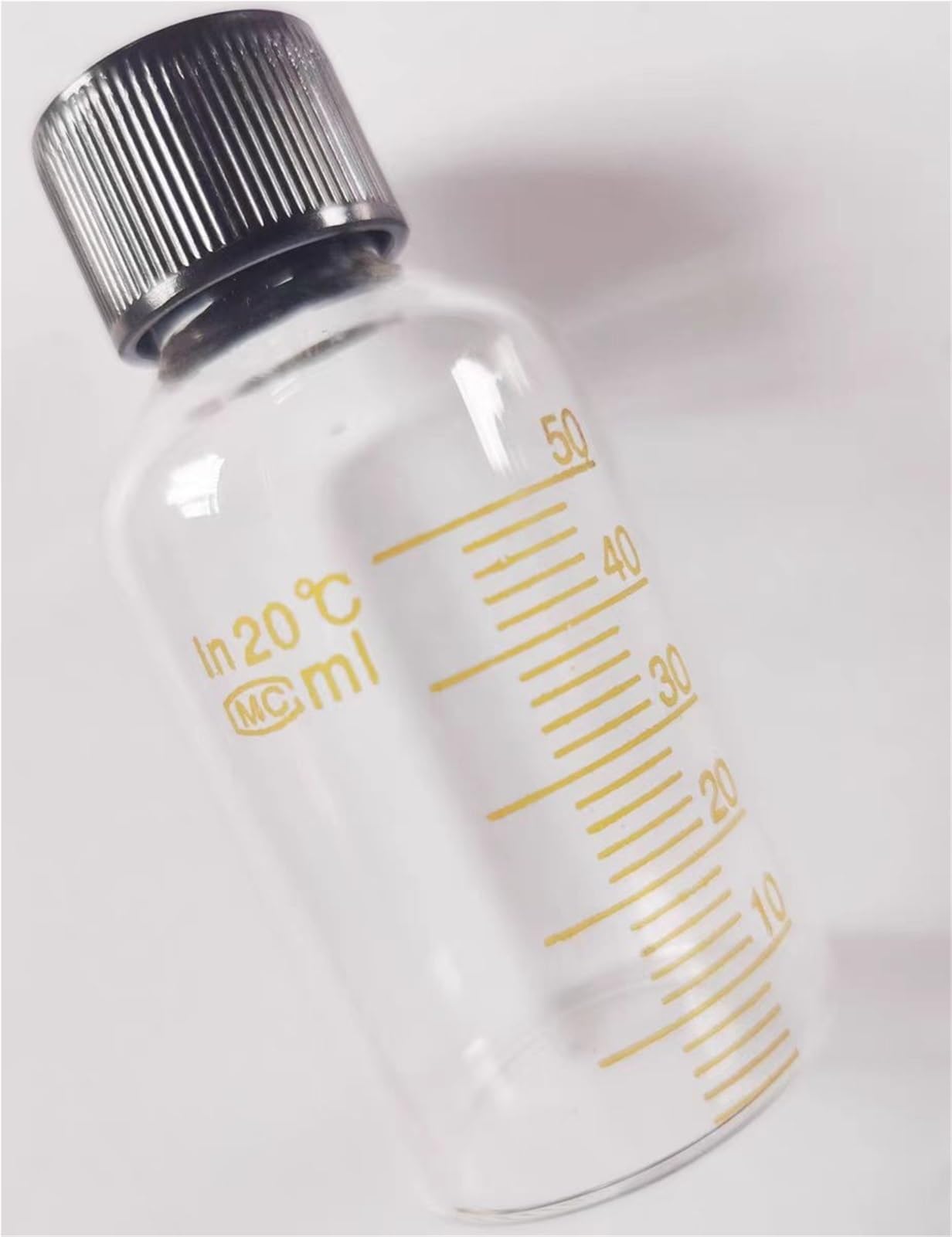 5 ml bis 1000 ml Labor-Reagenzflasche aus Borosilikatglas mit Graduierung, Serumflasche, Graduierung, Probenfläschchen(250ml 2pcs) | 250ml 2pcs