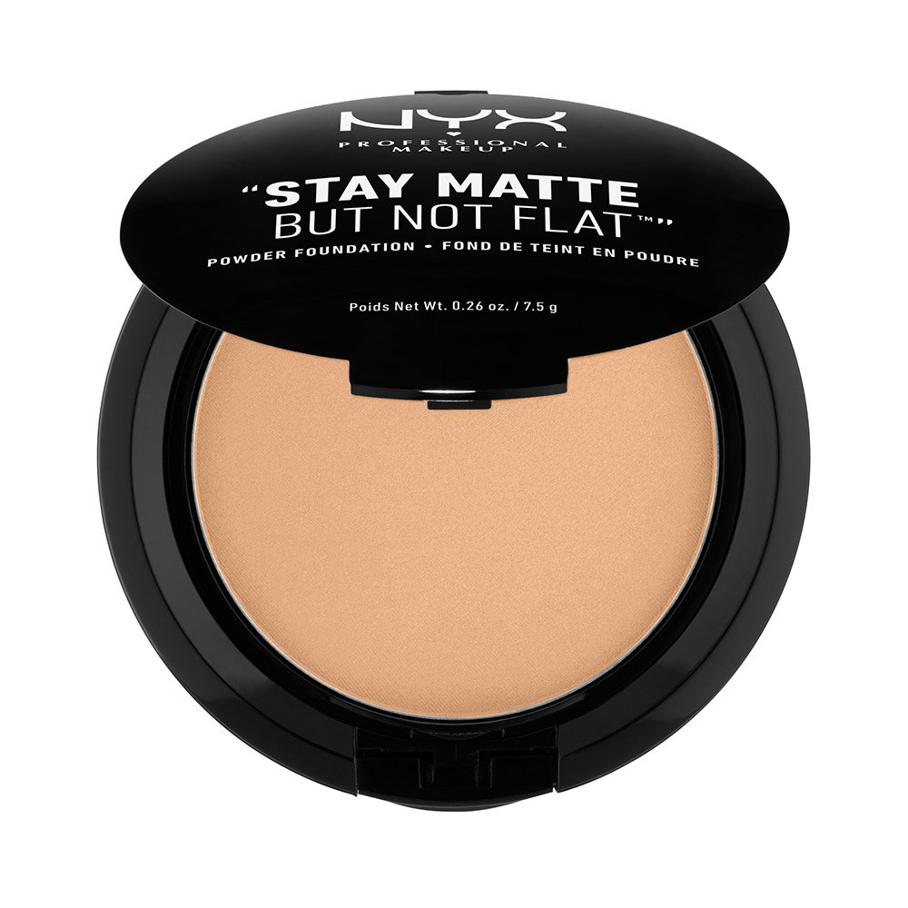 NYX PROFESSIONAL MAKEUP Stay Matte But Not Flat Powder Foundation, Tan