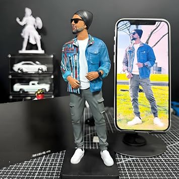 Custom 3D Bobblehead Figure, Personalized Photo to Figurine Sculpture, Unique Birthday and Corporate Gift
