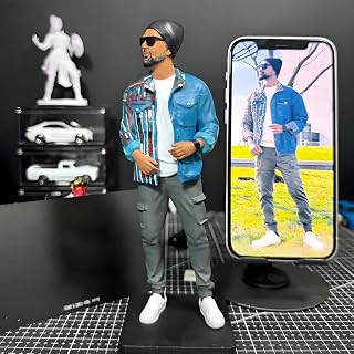 Custom 3D Bobblehead Figure, Personalized Photo to Figurine Sculpture, Unique Birthday and Corporate Gift