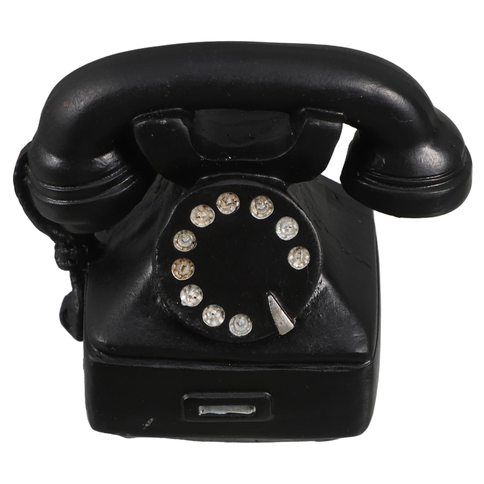 GOOHOCHY Retro Decorative Phone Model Vintage Phone Decor Ornament for Dollhouse