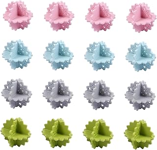 Abaodam 32 Peças Lavadora De Bola De Lavanderia Bola De Fada Máquina De Lavar Bolas Bolas De Limpeza De Lavanderia Bolas De Secador Bolas De Lavagem Estática Máquina De Lavar Bola