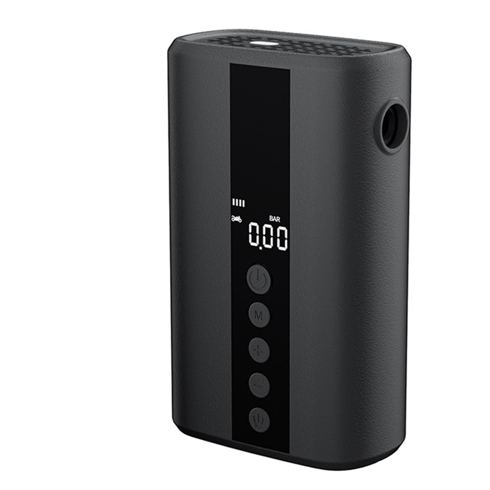 Bomba de Aire para Coche, Compresor De Bomba Eléctrica For Inflar Neumáticos De Bicicleta con Indicador Digital Portátil For Bicicleta De Carretera para Motos, Bicicletas, balones e inflables