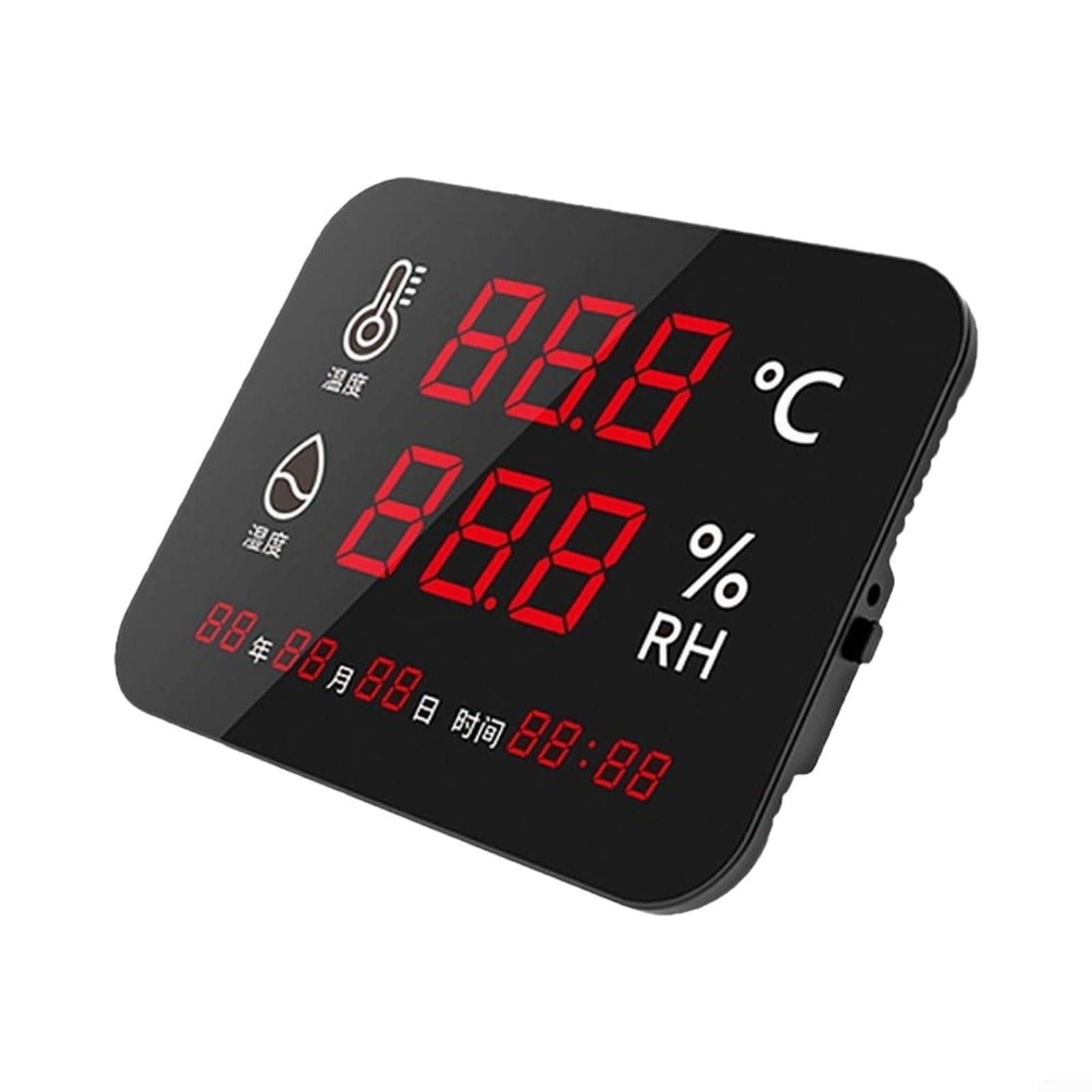 YHT03 Misuratore di umidità di temperatura a parete con LED