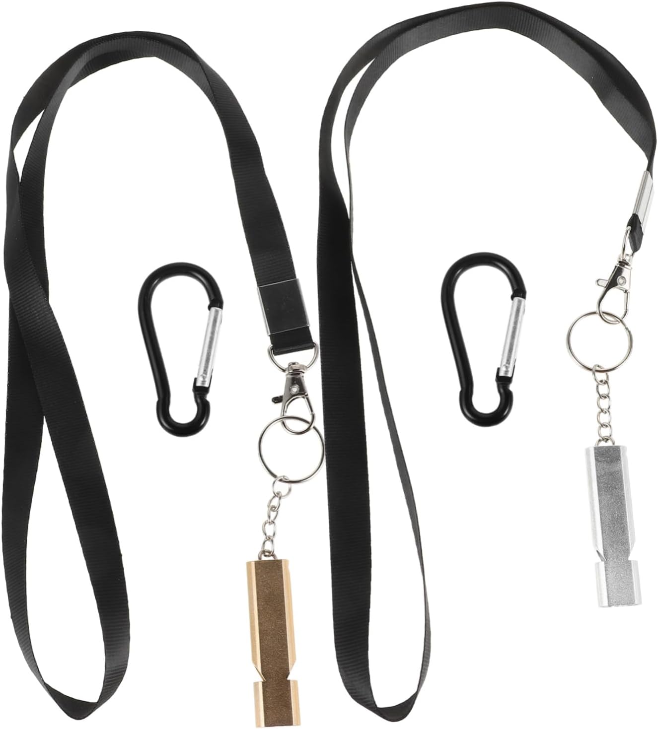VANZACK 2 Sets Survival Whistle Whistles Whistle for Hiking Water Whistle Emergency Camping Whistle Safety Whistle for Boating Emergency Whistle Survival Loud Whistle Hiking Rope