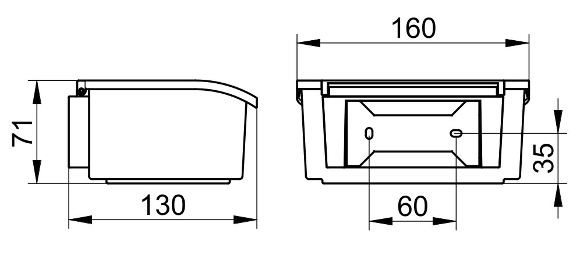 Keuco Feuchtpapierbox Elegance, (Porzellanbehälter weiß, Deckel verchromt, Wandmodell, modernes Design) 11667013000