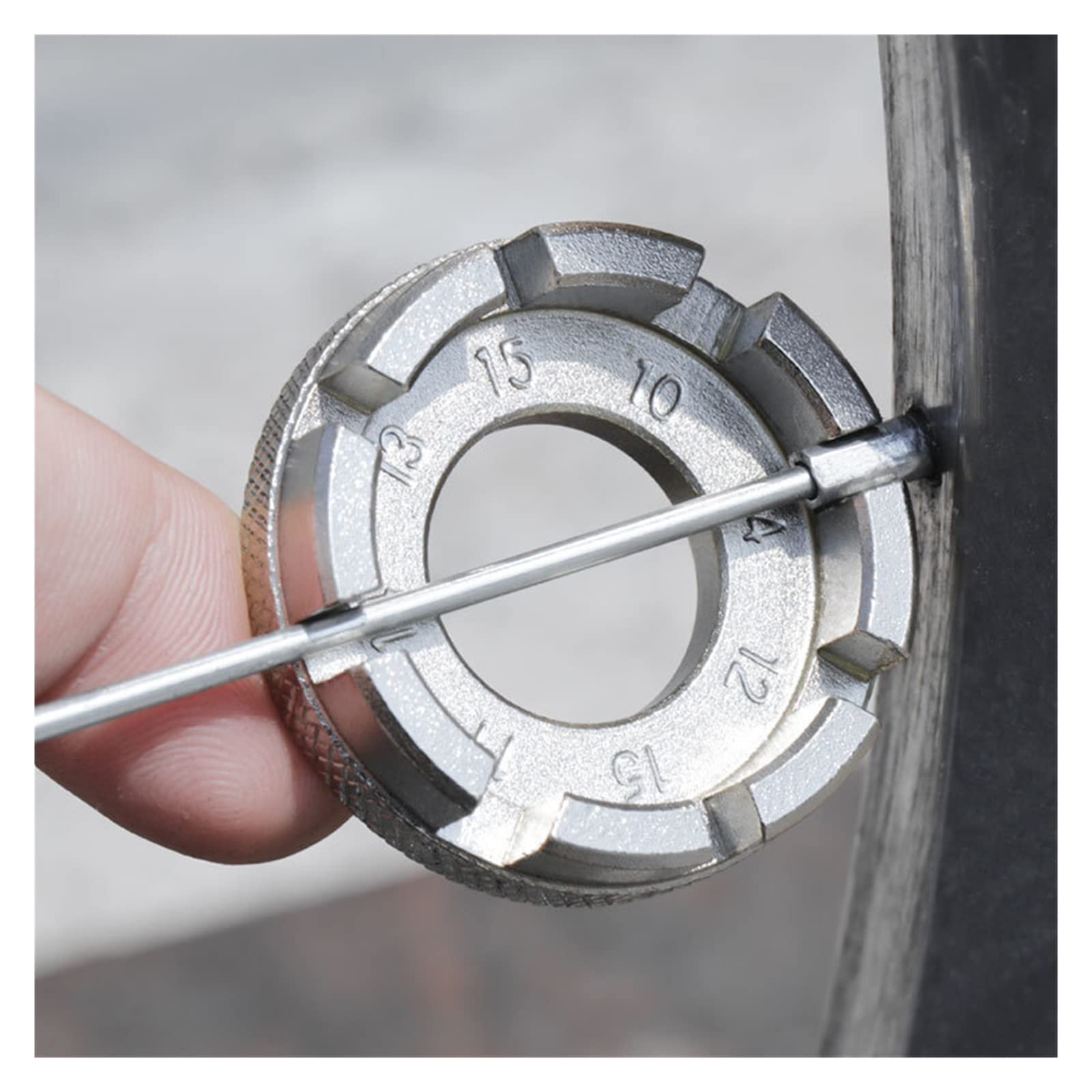 TRUSTTWO - Kit di riparazione per biciclette, estrattore per fondo estrattore BB Chiave a 20 denti per bicicletta estrattore a manovella Chiave a raggi a 8 vie The New
