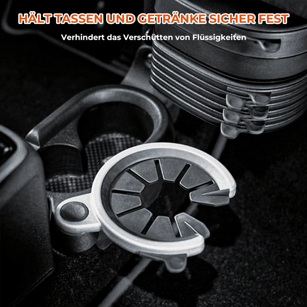 Portabicchiere Per Smart Fortwo W451 - Ricambio Originale, Nero, Facile Installazione - Foto 6