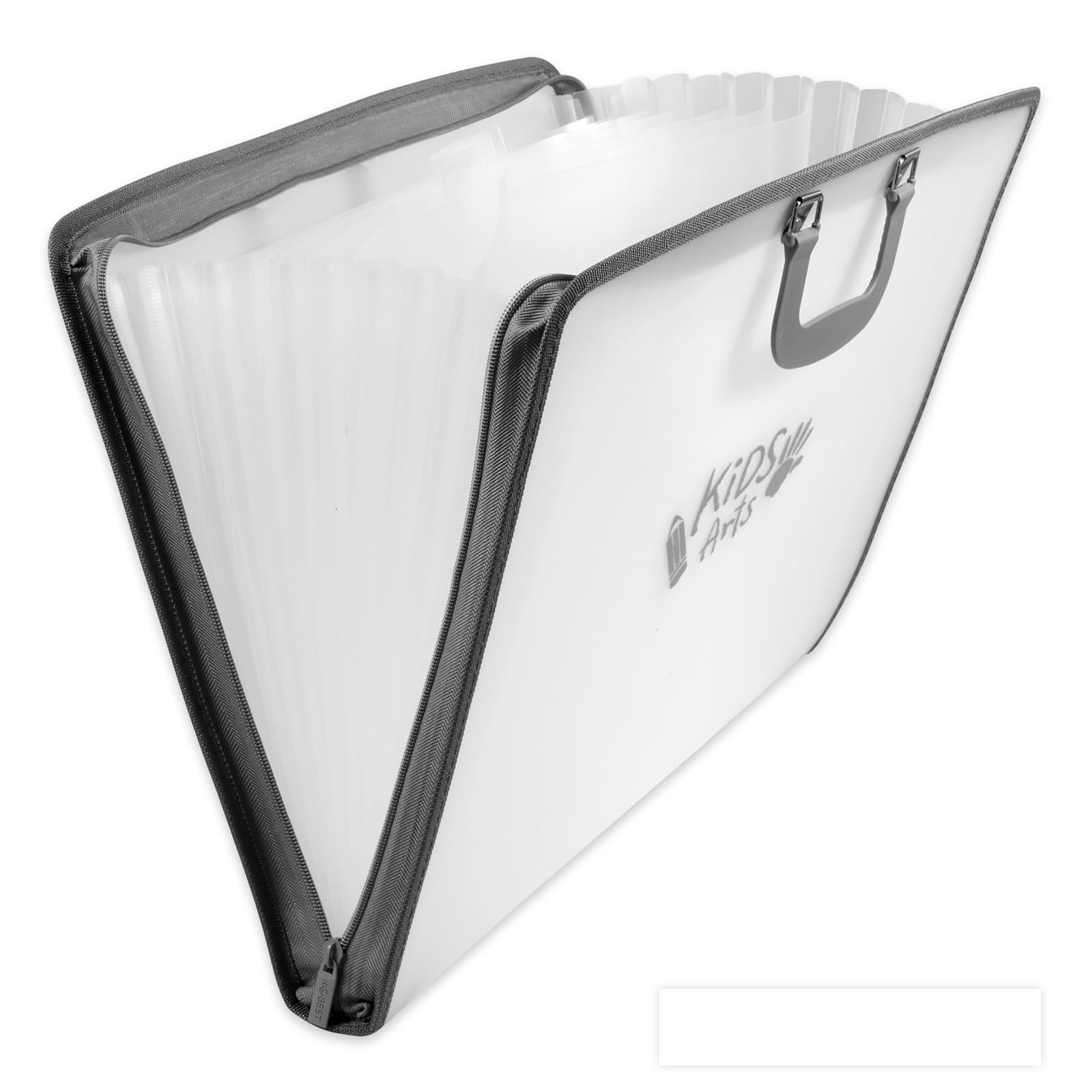 Folders for Documents Multi Layer Document File Folder Large Capacity Double Zipper Closure File Storage Portfolio for Student Teacher Painter