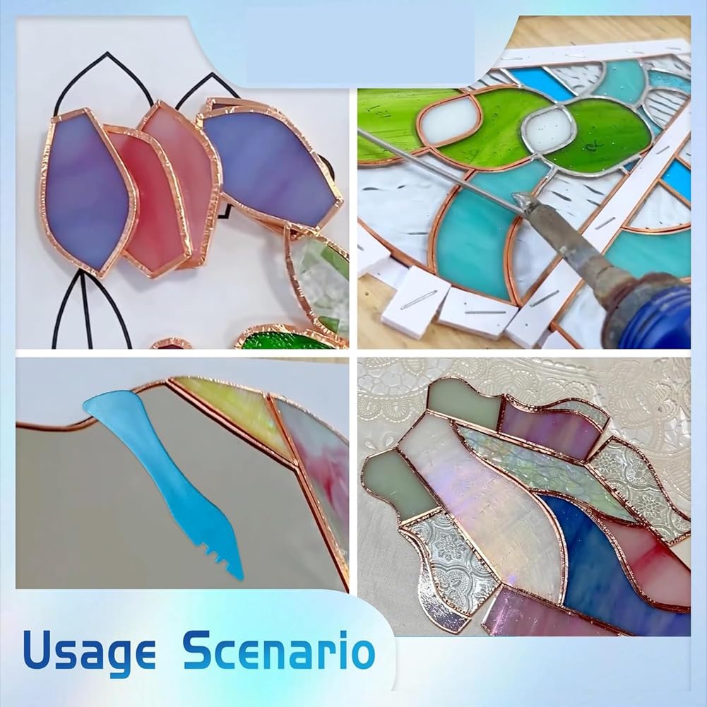 Foiler Manuale Per Vetrate Colorate - In Rame 1/4 Pollice, Strumento Per Laminazione, Precisione - Foto 8