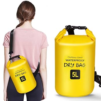 Amazon | ドライバッグ 防水 リュック ロールトップ ドラム型 5L