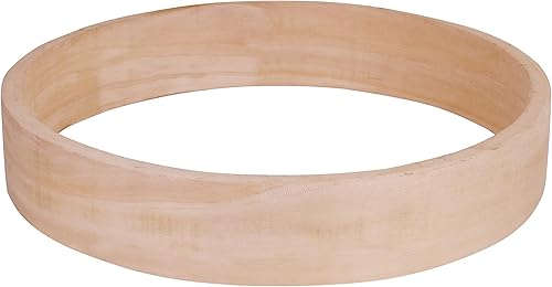 Miniatura 4 de Anillos de marco de madera de cedro nativo chamánico chamánico (20 pulgadas)