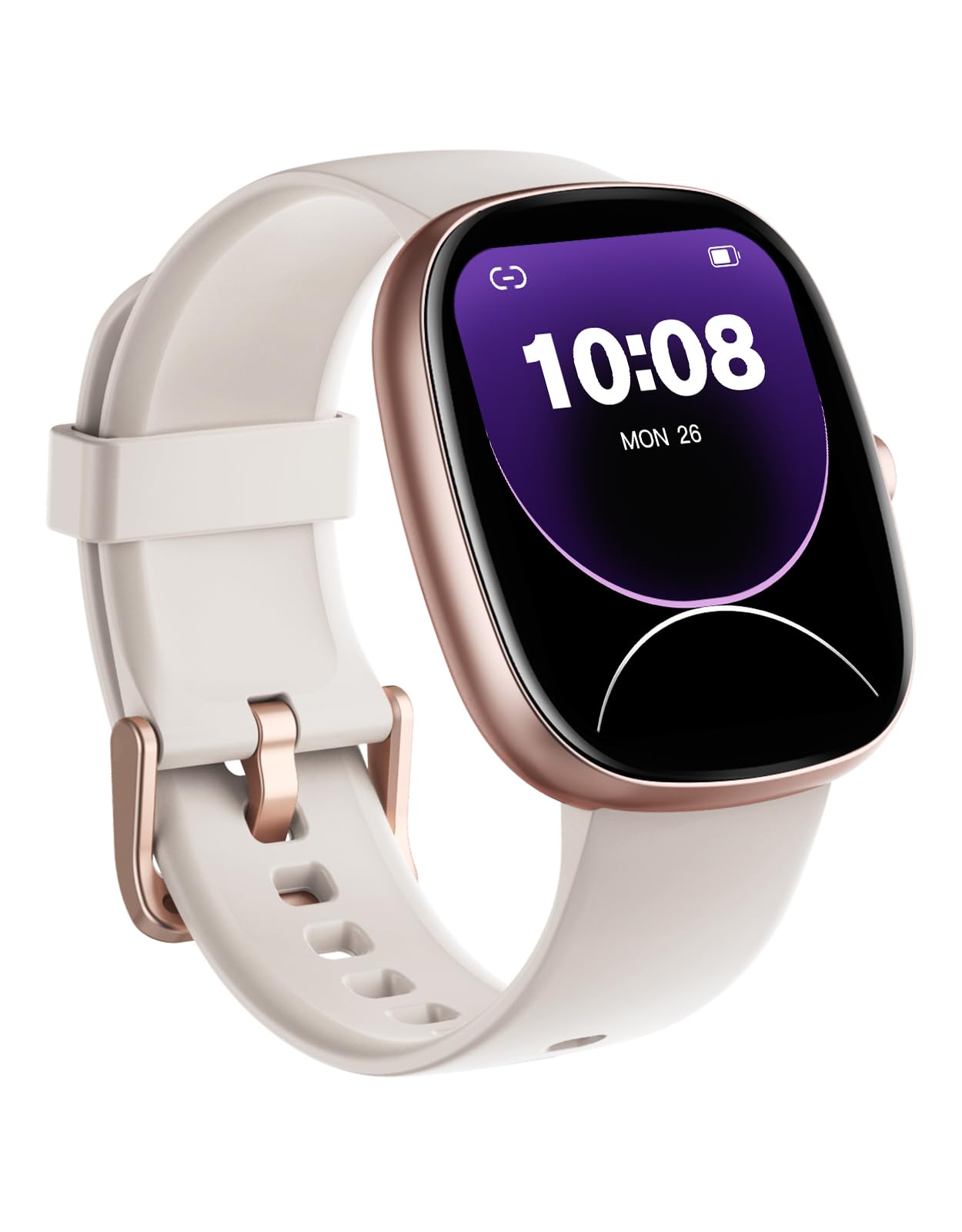 Montre Connectée Femme Etanche pour Samsung iPhone Android iOS | Smartwatch Appel Notification Podometre Cardiofréquencemètre Oxymetre 100+ Mode Sport Bluetooth 5.4 AMOLED Waterproof 5ATM