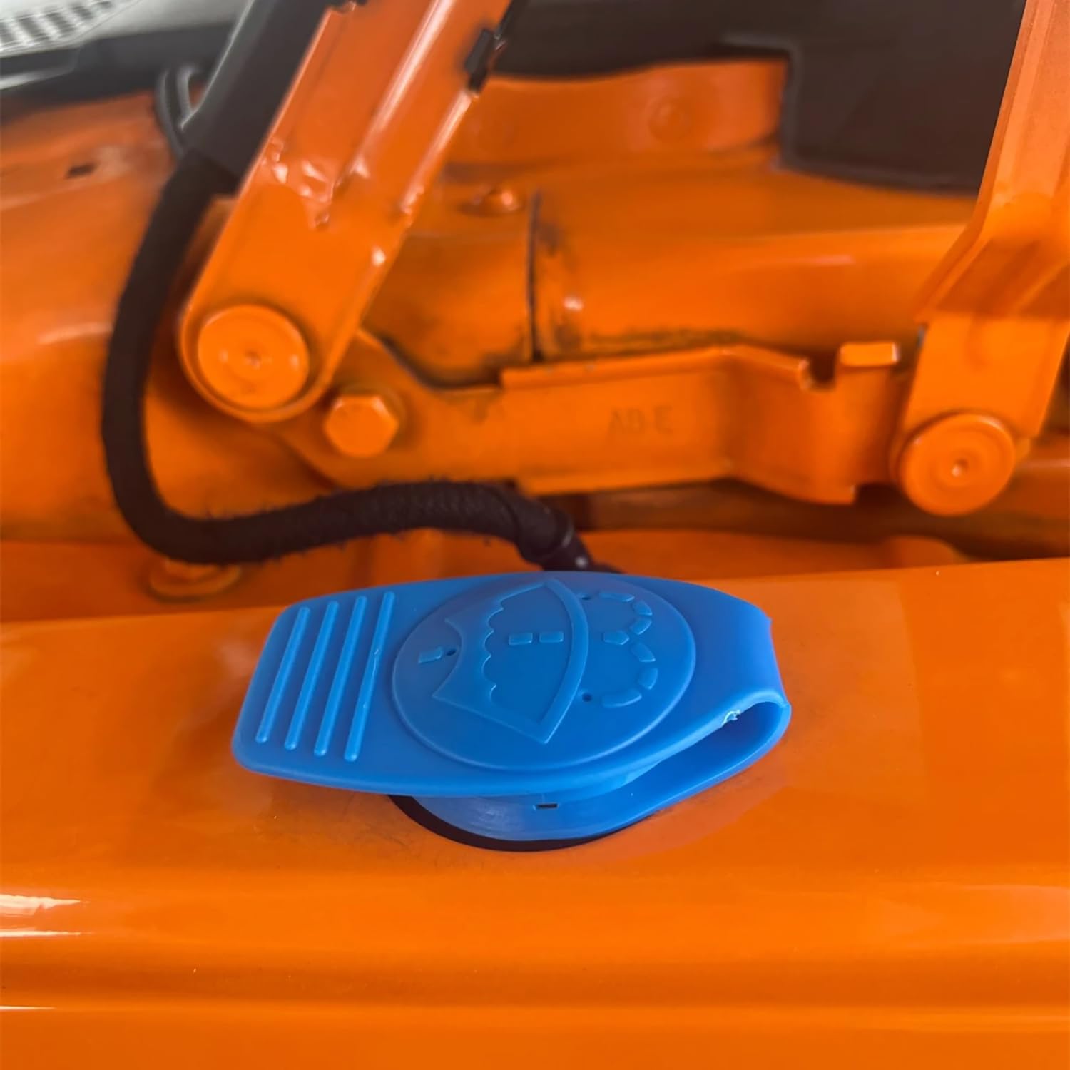 LECREA Tapa de depósito de líquido para limpiaparabrisas, para Audi TT A8 R8 RS Tapa Botella Depósito Líquido Limpiaparabrisas, Repuesto de