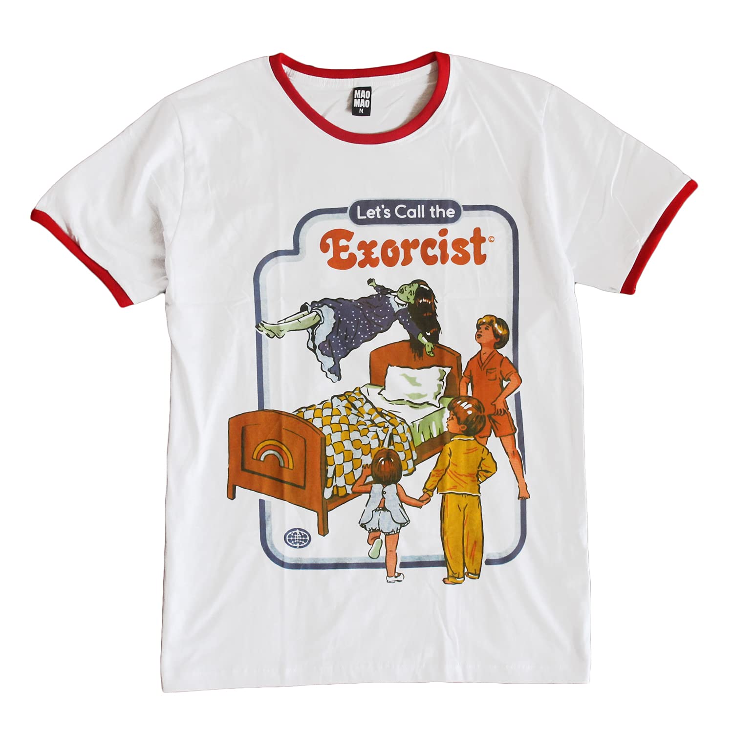 Amazon.co.jp: [MAO MAO] リンガーTシャツ エクソシスト レトロ 