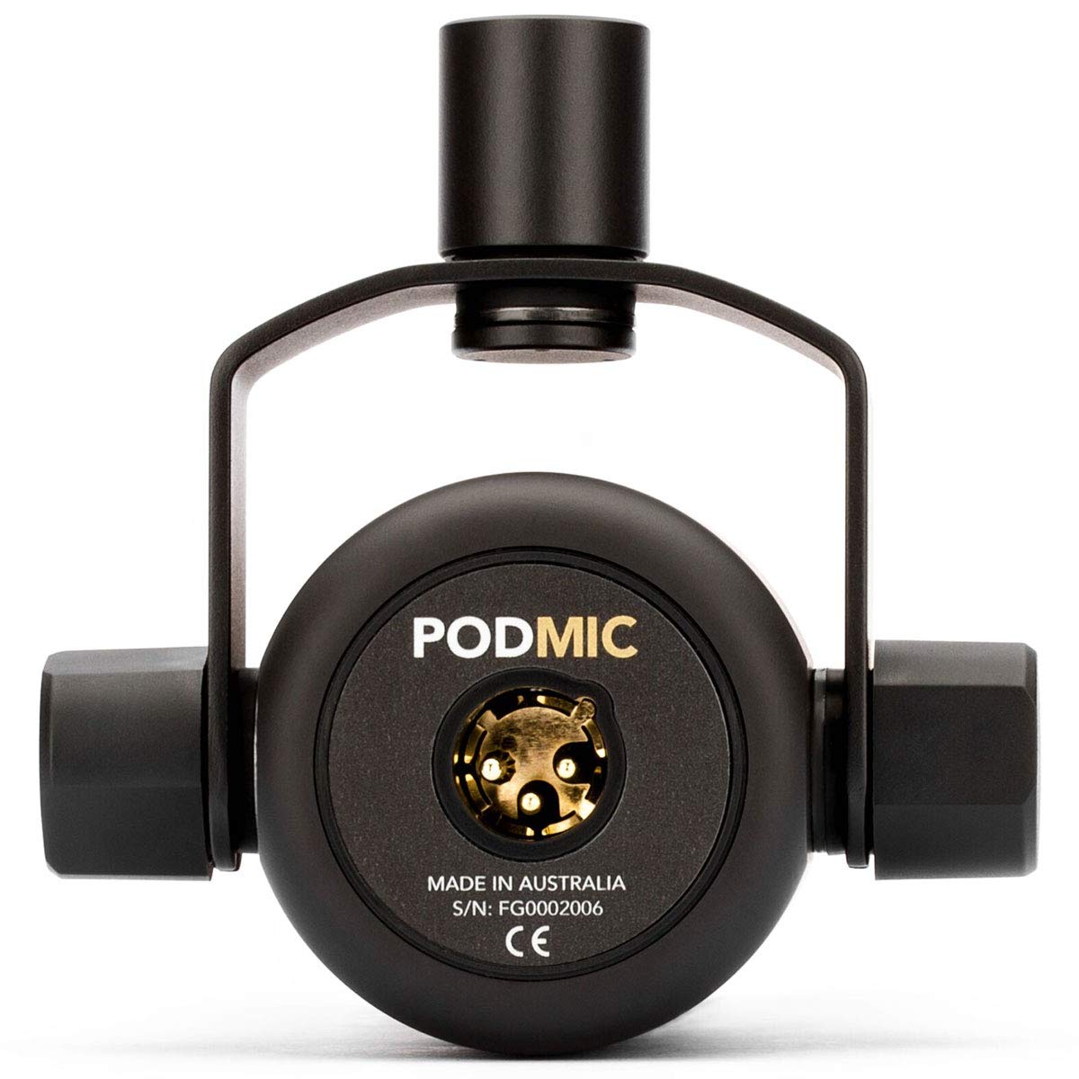 Rode - Microfono Podmic, per podcast, professionale + keepdrum MS138, microfono con braccio, treppiede da tavolo