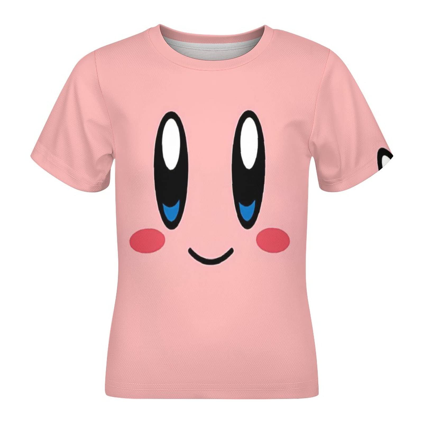 Amazon.co.jp: 子供夏服半袖 快適 シャツ 星のカービィ スポーツ T 