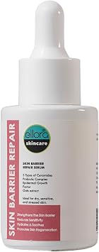 SKIN BARRIER REPAIR Serum, 30ml - Instant Hydration, Redness Reducing and Soothing Sensitive, Dry or Damaged Skin - Ceramides, Probiotics, Growth Factor, Oats Extract - Fragrance Free, Hypoallergenic