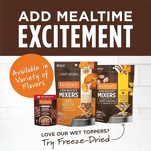 Miniatura 6 de Instinct Decoración de comida para perros sin granos antojos saludables con salsa de comida húmeda natural para perros