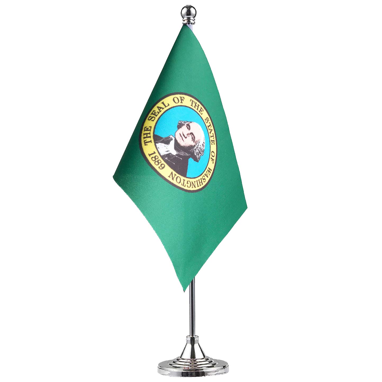 GentleGirlUSA American State Table Flag (Washington)