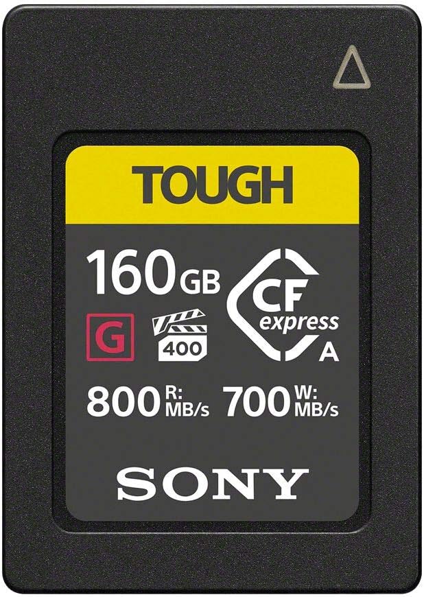 160GB TOUGH CFexpress Type A Flash Memory Card - VPG400 High Speed G Series with Video Performance Guarantee (Read 800MB/s and Write 700MB/s) – CEA-G160T