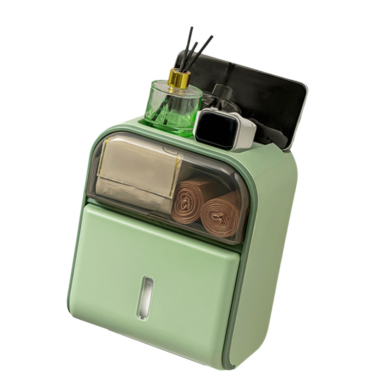 Sturdy Handheld Tissue Storage Container and Wall Mounted Solution for Everyday Use Decoration Tissue Container