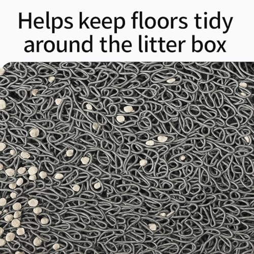 Bulk buys Cat Litter Mat. Traps Litter. Soft Non-Slip Surface. Easy to Clean. 11.5 x 15.75 in Gray Mat for Litter Box Area - Image 4