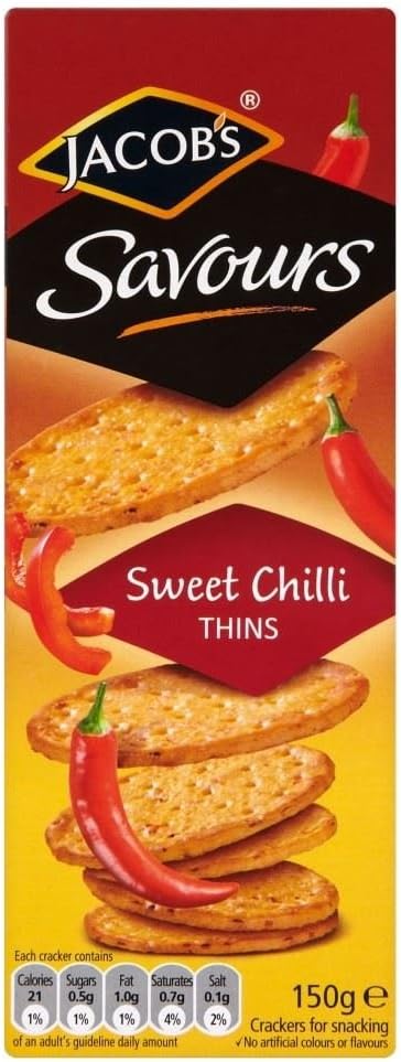 Jacob'sSavours Sweet Chilli Thins (150g)