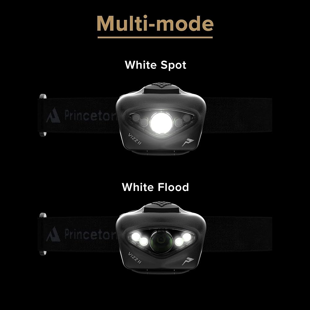 Amazon.com: Princeton Tec Vizz II Headlamp, 150 Lumens
