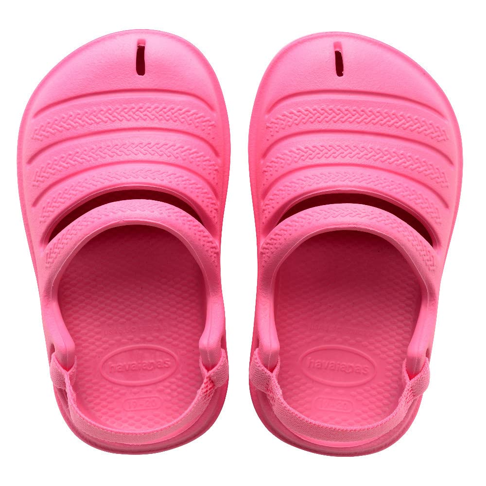 Havaianas Baby-Girl's Sport Flip-Flop, Cyber Pink, 17/18 EU