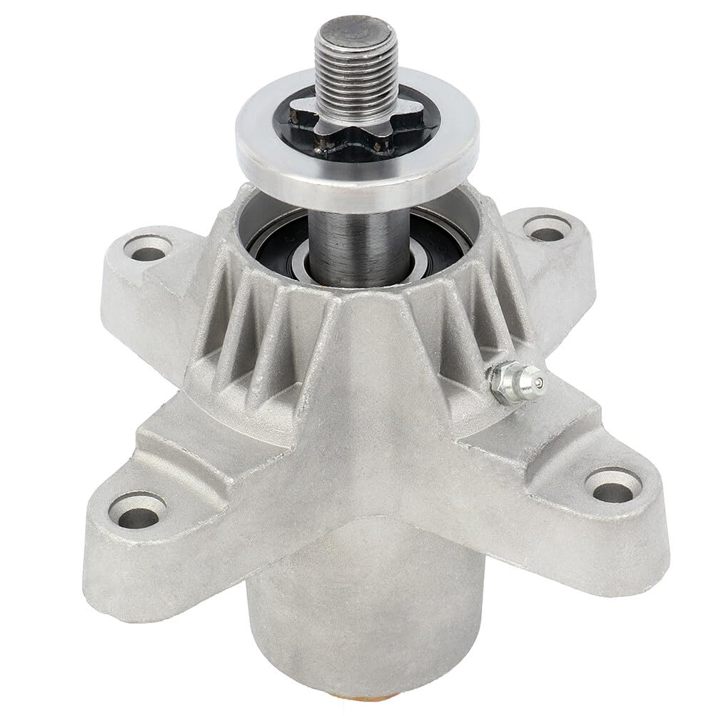AUTOMUTO Kit de husillo para cortacésped MTD/Cub Cadet 918-0659, 618-0659, 918-0624A cubierta de cortacésped de 6 pt. Conjunto de mandril con diseño de estrella