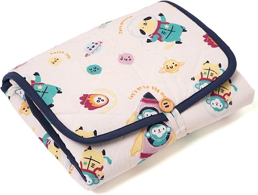 Tidy Sleep Portable Diaper Changing Mat/Pad for Newborns & Infants Baby 0-24 Months Light Weight, Portable, Water Proof (Our Mission)