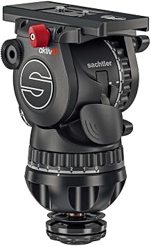 Sachtler aktiv10T 100mm Touch & Go Fluid Head with SpeedLevel and SpeedSwap Technology