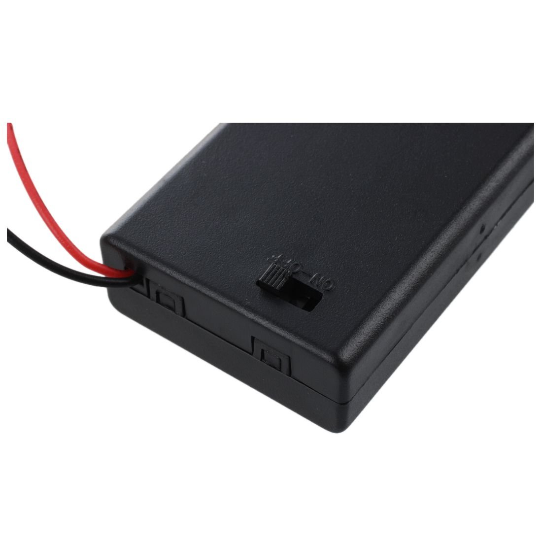 Boîtier Batterie 3xAA Avec Interrupteur Et USB – Lot De 4, Matériau ABS (noir) - 10