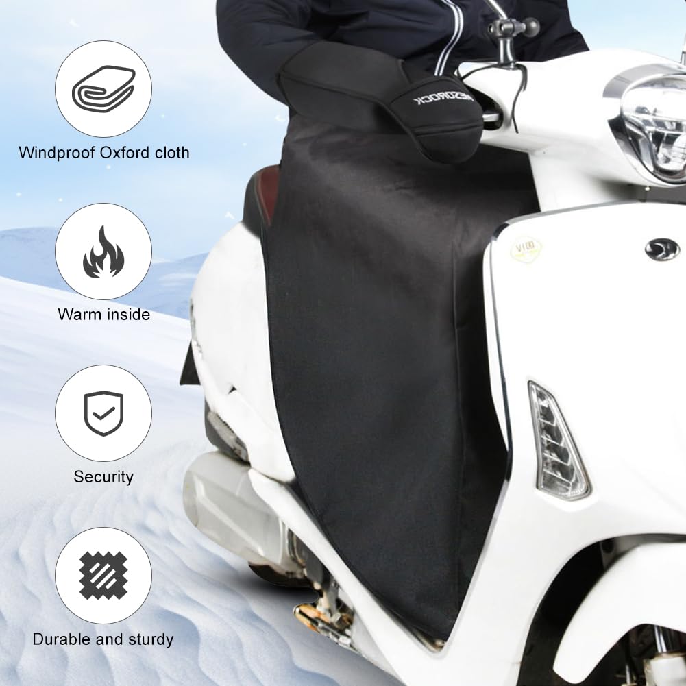 Beinschutz Roller Winter, Regenschutz Motorroller, Wetterschutz, Windschutz, Fleece