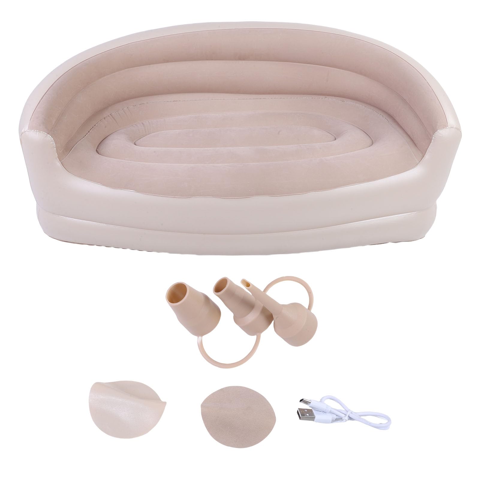 Matelas gonflable portable et canapé de camping pour vos soirées en extérieur