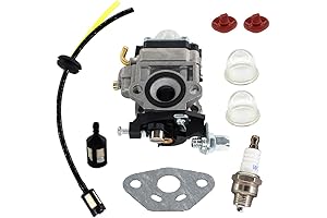 USPEEDA Carburetor for Viza Motors Keyang Engine KY171 33cc Engines Fuel Line Tune Up Kit