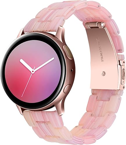 Miniatura 5 de ECSEM - Correa de reloj compatible con Fossil Gen 5 Julianna - Correa de repuesto para mujer, pulsera ajustable de 0.866 pulgadas, correas de