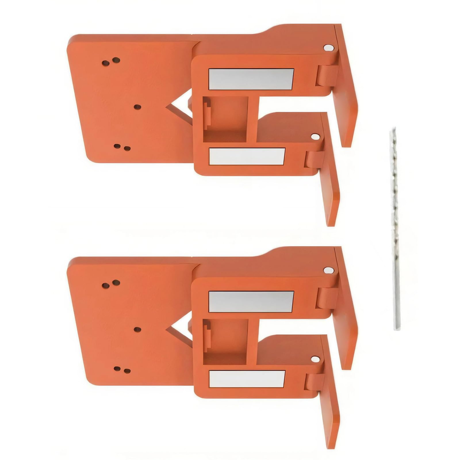 Cabinet Door Hinge Spacer Installation Positioning Tool Hinge Spacer with Twist Drill Bit for Alignment Joint Positioning