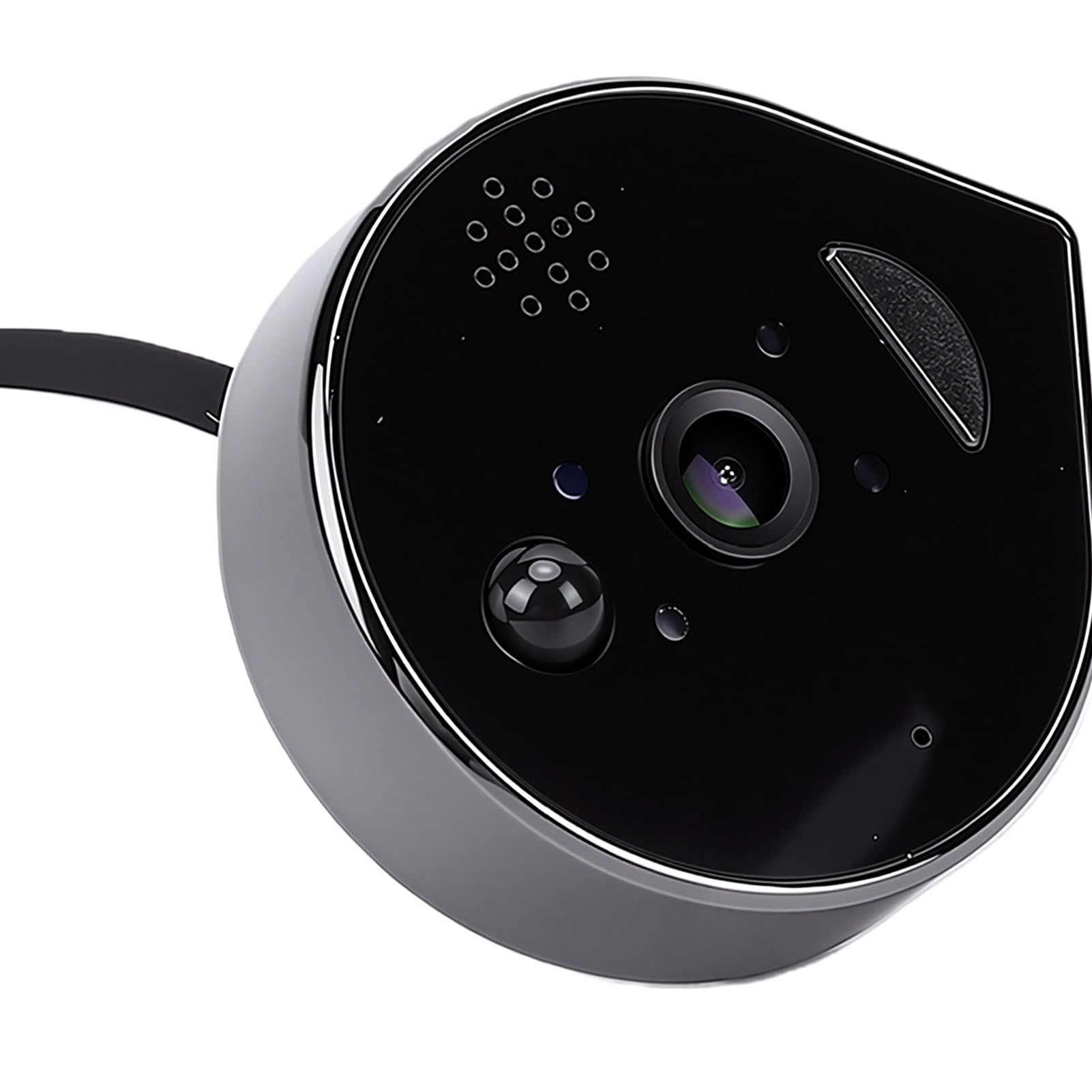 Eujgoov Videocitofono da 3 MP con Schermo IPS da 4,3 Pollici WiFi Audio Bidirezionale Batteria Incorporata da 5000 MAh Rilevazione di Movimento Grandangolare da 160 Gradi Notte a