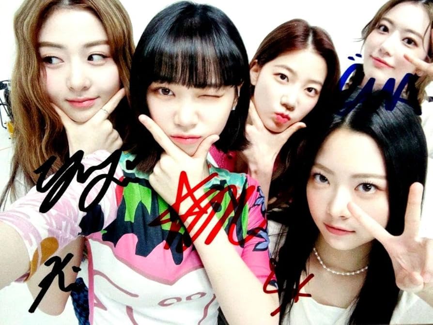 Amazon.co.jp: ルセラフィム直筆サイン入り2Lサイズ写真…LE SSERAFIM…2