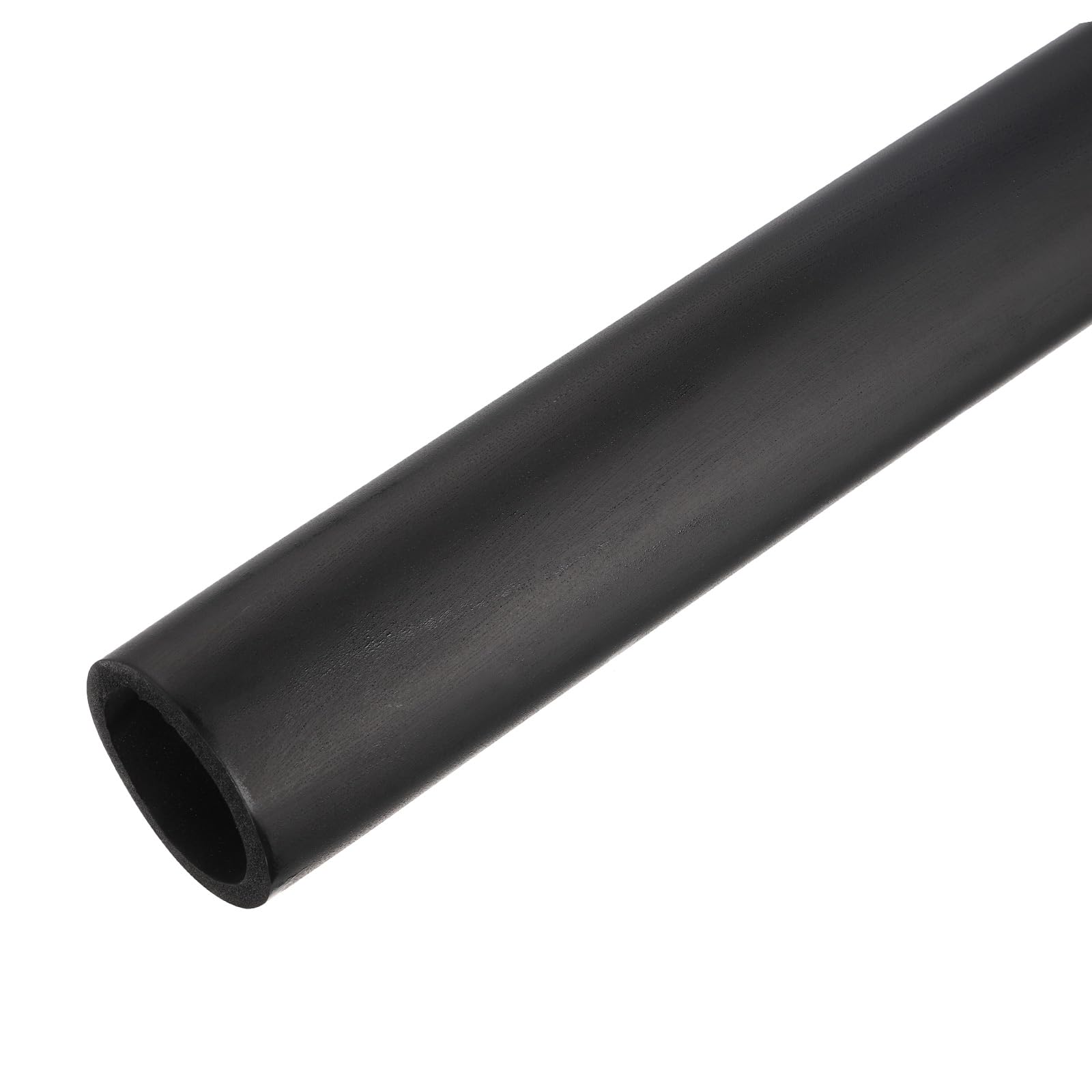 QUARKZMAN 1 x 2m Rohrisolierung Schaumstoff, Durchmesser 40mm Isolierstärke 7.5mm Heizungsrohr Verkleidung für Fitnessgeräte, Rohre, Handhaben (Schwarz)